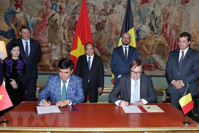 Vietnam y Bélgica ratifican compromiso de robustecer relaciones multifacéticas ảnh 1 Vietnam y Bélgica ratifican compromiso de robustecer relaciones multifacéticas ảnh 1