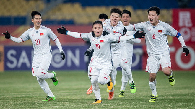Concurso fotográfico destaca preciosos momentos vividos por el equipo sub-23 de Vietnam ảnh 1 Concurso fotográfico destaca preciosos momentos vividos por el equipo sub-23 de Vietnam ảnh 1