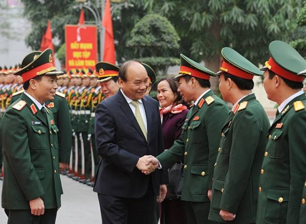 Premier vietnamita resalta trabajo de Comandancia de Hanoi ảnh 1 Premier vietnamita resalta trabajo de Comandancia de Hanoi ảnh 1
