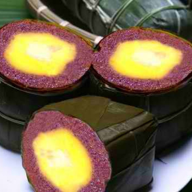 Banh Tet La Cam, tradicional pastel de arroz ảnh 1 Banh Tet La Cam, tradicional pastel de arroz ảnh 1