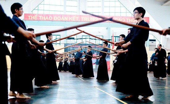 Arte marcial japonés atrae atención de jóvenes vietnamitas ảnh 1 Arte marcial japonés atrae atención de jóvenes vietnamitas ảnh 1