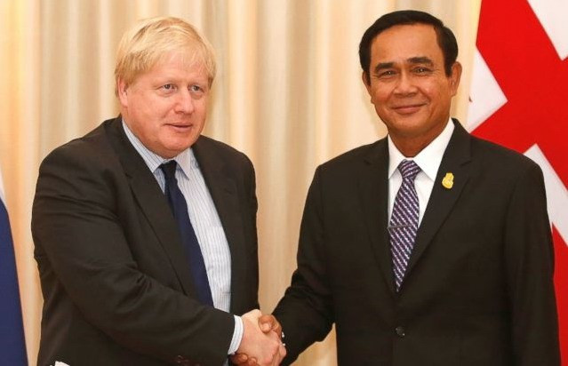 Ministro de Asuntos Exteriores del Reino Unido visita Tailandia ảnh 1 Ministro de Asuntos Exteriores del Reino Unido visita Tailandia ảnh 1