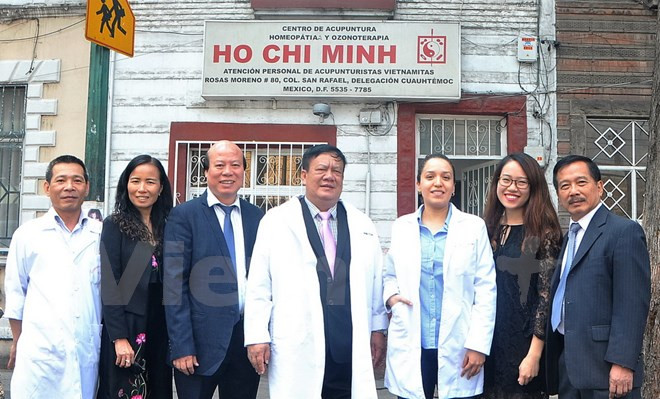 Refuerzan cooperación Vietnam-México en tratamiento con acupuntura ảnh 1 Refuerzan cooperación Vietnam-México en tratamiento con acupuntura ảnh 1