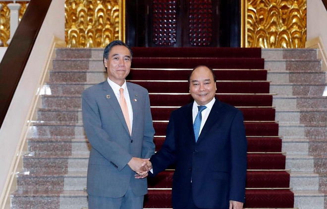Recibe premier vietnamita al gobernador de prefectura japonesa de Nagano ảnh 1 Recibe premier vietnamita al gobernador de prefectura japonesa de Nagano ảnh 1