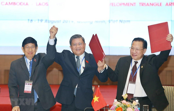 Acuerdan Vietnam, Laos y Camboya cooperación en Triángulo de Desarrollo ảnh 1 Acuerdan Vietnam, Laos y Camboya cooperación en Triángulo de Desarrollo ảnh 1