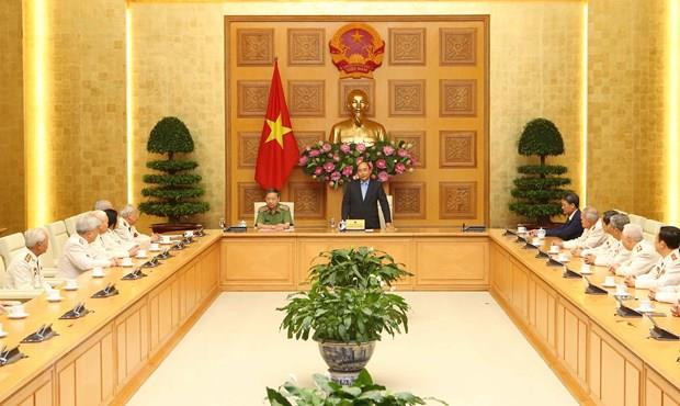 Honra premier de Vietnam a expolicías en el frente del sur ảnh 1 Honra premier de Vietnam a expolicías en el frente del sur ảnh 1