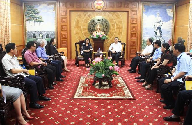 Brinda vicepresidenta vietnamita apoyo a víctimas de tormenta en provincia de Thanh Hoa ảnh 1 Brinda vicepresidenta vietnamita apoyo a víctimas de tormenta en provincia de Thanh Hoa ảnh 1
