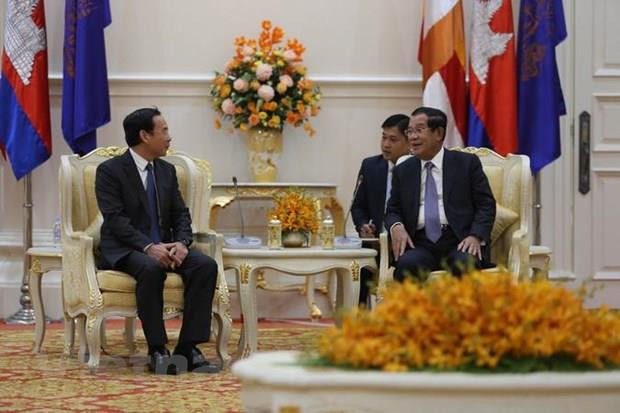 Delegación de alto nivel del Partido Comunista de Vietnam visita Camboya ảnh 1 Delegación de alto nivel del Partido Comunista de Vietnam visita Camboya ảnh 1
