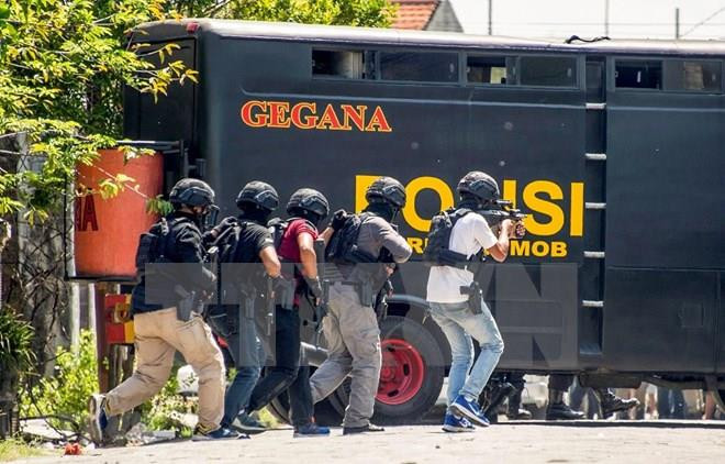 Detienen en Indonesia a un presunto extremista islámico en Día de la Independencia ảnh 1 Detienen en Indonesia a un presunto extremista islámico en Día de la Independencia ảnh 1