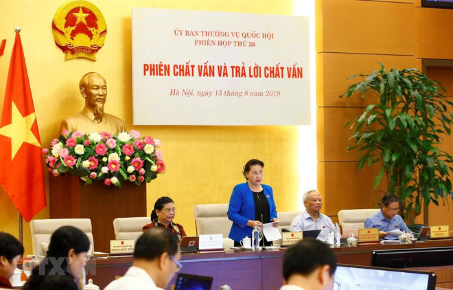 Inicia Comité Permanente del Parlamento vietnamita sesiones de interpelación ảnh 1 Inicia Comité Permanente del Parlamento vietnamita sesiones de interpelación ảnh 1