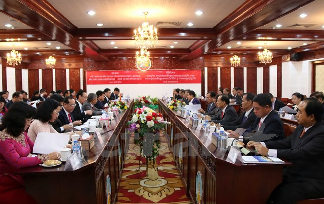 Ciudad Ho Chi Minh y Vientiane fomentan colaboración ảnh 1 Ciudad Ho Chi Minh y Vientiane fomentan colaboración ảnh 1