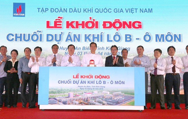 Arrancan proyectos de explotación gasífera en mar vietnamita ảnh 1 Arrancan proyectos de explotación gasífera en mar vietnamita ảnh 1