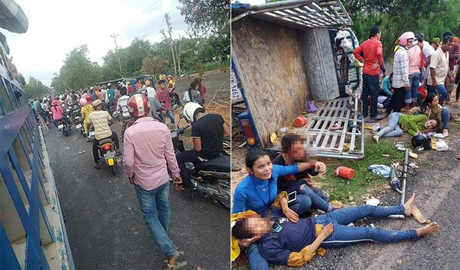 Mueren dos personas y 31 resultan heridas tras accidente de tránsito en Camboya ảnh 1