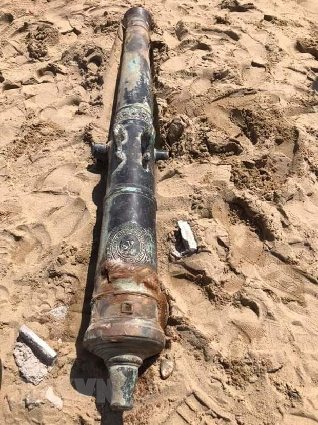 Confirman científicos origen neerlandés de antiguo cañón encontrado en ciudad vietnamita ảnh 1 Confirman científicos origen neerlandés de antiguo cañón encontrado en ciudad vietnamita ảnh 1