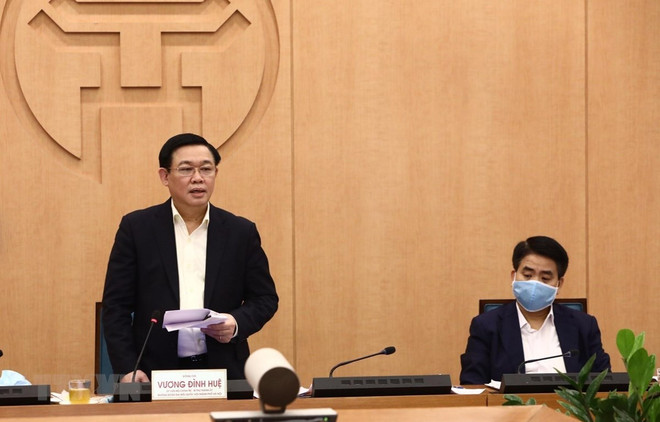 Instan a Hanoi a mantener cautela en lucha contra COVID-19 ảnh 1