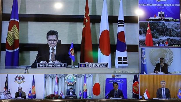 Secretario general de ASEAN destaca el liderazgo de Vietnam de la región en la respuesta al COVID- 19 ảnh 1