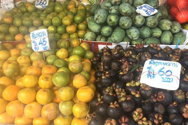 Tailandia lanza sistema de venta ambulante de frutas y verduras en medio de COVID-19 ảnh 1 Tailandia lanza sistema de venta ambulante de frutas y verduras en medio de COVID-19 ảnh 1