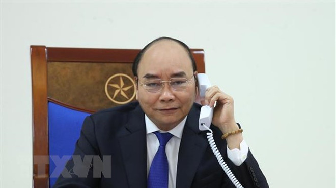 Premier vietnamita pide triplicar esfuerzos para repeler el coronavirus ảnh 1 Premier vietnamita pide triplicar esfuerzos para repeler el coronavirus ảnh 1