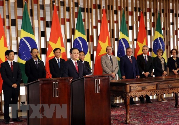 Destaca vicepremier de Vietnam importancia de relaciones con Brasil ảnh 1 Destaca vicepremier de Vietnam importancia de relaciones con Brasil ảnh 1