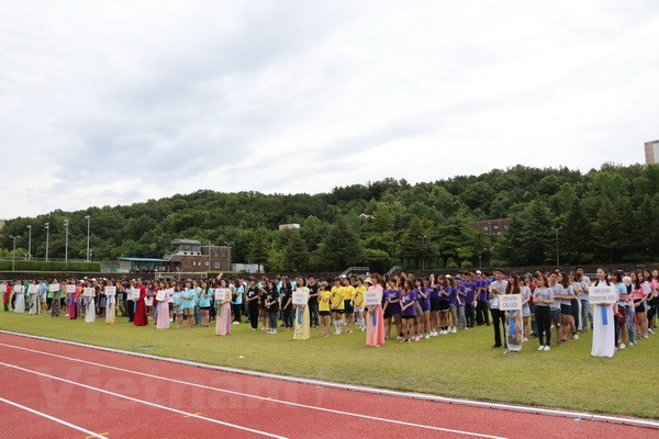 Celebran torneo de fútbol de estudiantes vietnamitas en Sudcorea ảnh 1 Celebran torneo de fútbol de estudiantes vietnamitas en Sudcorea ảnh 1