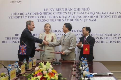 Vietnam y Reino Unido fortalecen cooperación en el sector de la construcción ảnh 1 Vietnam y Reino Unido fortalecen cooperación en el sector de la construcción ảnh 1