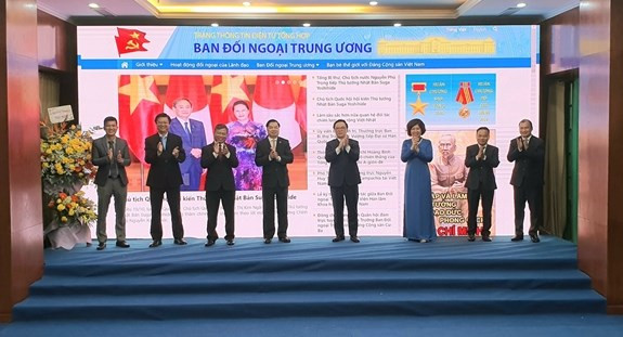 Lanzan portal electrónico de la Comisión de Relaciones Exteriores del Partido Comunista de Vietnam ảnh 1