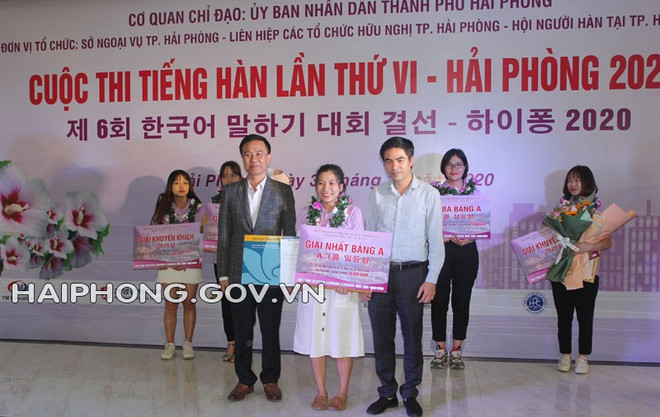 Concurso de idioma coreano en Hai Phong ảnh 1 Concurso de idioma coreano en Hai Phong ảnh 1