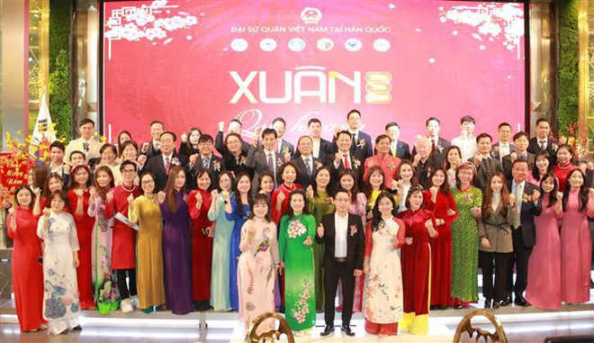 Vietnamitas en Corea del Sur celebran “Primavera de la Patria” ảnh 1