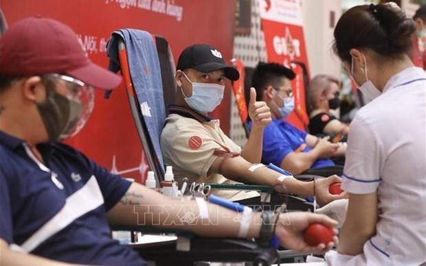 Sólo 1,5% de la población vietnamita dona sangre voluntariamente ảnh 1