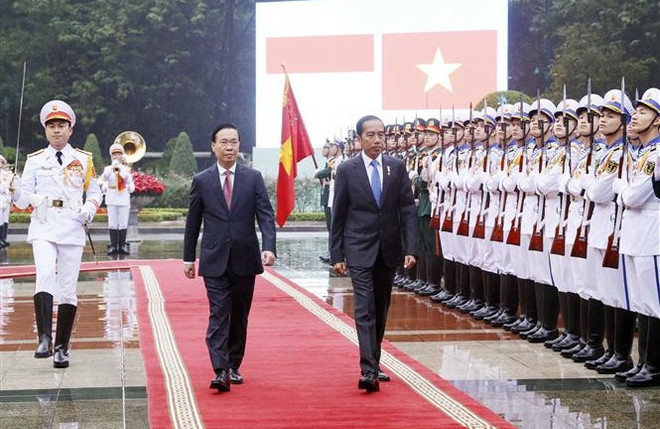 Vietnam e Indonesia acuerdan fortalecer asociación estratégica bilateral ảnh 1 Vietnam e Indonesia acuerdan fortalecer asociación estratégica bilateral ảnh 1
