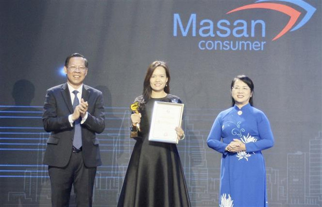 Honran a 32 empresas de Ciudad Ho Chi Minh con premio Marca Dorada ảnh 1 Honran a 32 empresas de Ciudad Ho Chi Minh con premio Marca Dorada ảnh 1