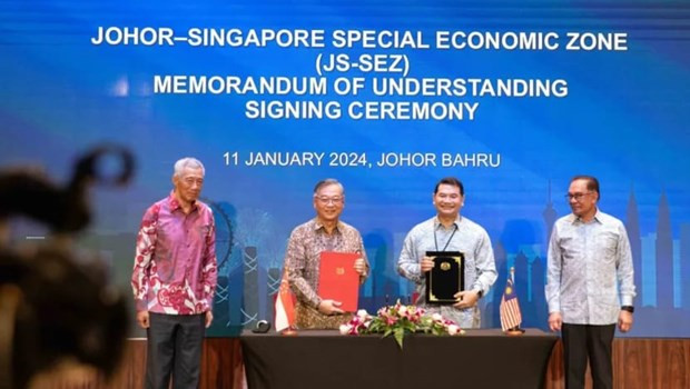 Malasia y Singapur desarrollarán una zona económica especial conjunta ảnh 1 Malasia y Singapur desarrollarán una zona económica especial conjunta ảnh 1