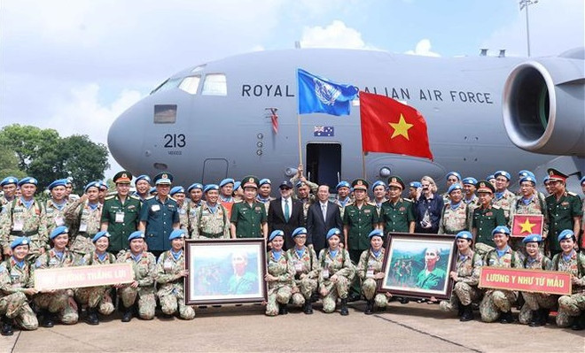 Vietnam envía más cascos azules a misiones de la ONU ảnh 1