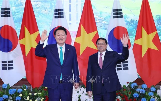 Vietnam y Corea del Sur se esfuerzan por fomentar cooperación de beneficios mutuos ảnh 1 Vietnam y Corea del Sur se esfuerzan por fomentar cooperación de beneficios mutuos ảnh 1