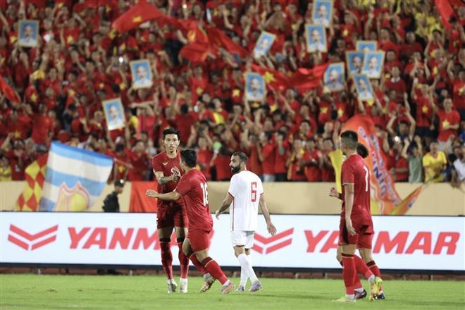 Vietnam gana 1-0 a Siria en partido amistoso por fechas de FIFA ảnh 2 Vietnam gana 1-0 a Siria en partido amistoso por fechas de FIFA ảnh 2