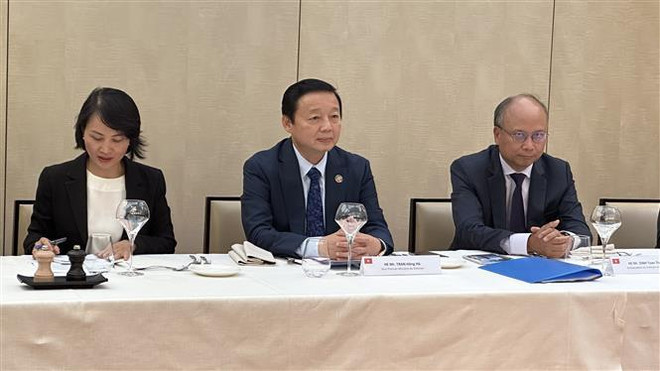 Vicepremier vietnamita se reúne con dirigente de la Agencia Francesa de Desarrollo ảnh 2 Vicepremier vietnamita se reúne con dirigente de la Agencia Francesa de Desarrollo ảnh 2