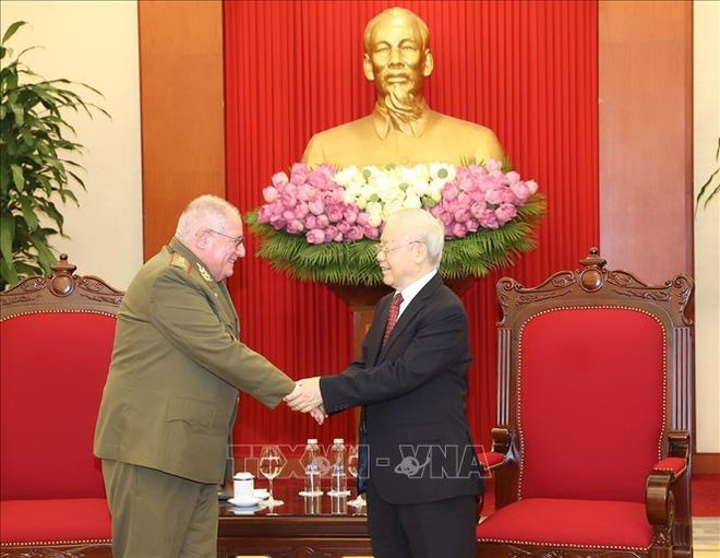 Máximo dirigente reafirma solidaridad y apoyo invariable de Vietnam a Cuba ảnh 1 Máximo dirigente reafirma solidaridad y apoyo invariable de Vietnam a Cuba ảnh 1