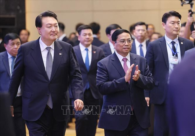 Llaman a empresas surcoreanas a intensificar sus inversiones en Vietnam ảnh 1 Llaman a empresas surcoreanas a intensificar sus inversiones en Vietnam ảnh 1