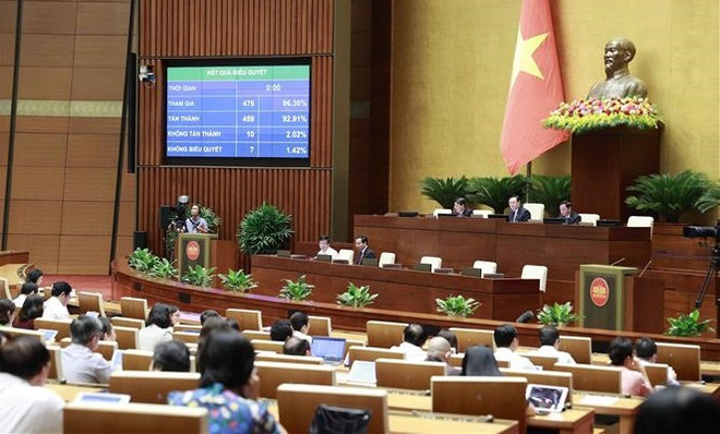 Asamblea Nacional adoptará tres leyes y una resolución este martes ảnh 1 Asamblea Nacional adoptará tres leyes y una resolución este martes ảnh 1