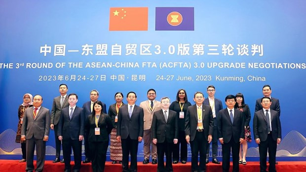 China y ASEAN negocian tercera ronda del ACFTA de versión 3.0 ảnh 1 China y ASEAN negocian tercera ronda del ACFTA de versión 3.0 ảnh 1