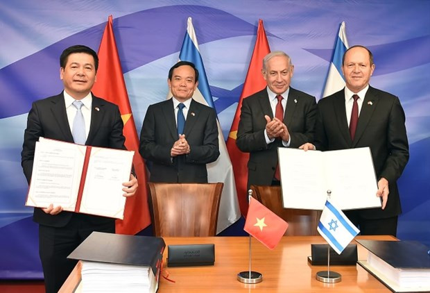 Vietnam e Israel multiplican sus oportunidades económicas con firma de TLC ảnh 1 Vietnam e Israel multiplican sus oportunidades económicas con firma de TLC ảnh 1
