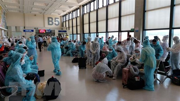 Más de 240 ciudadanos vietnamitas en Singapur se repatrian con éxito ảnh 1 Más de 240 ciudadanos vietnamitas en Singapur se repatrian con éxito ảnh 1