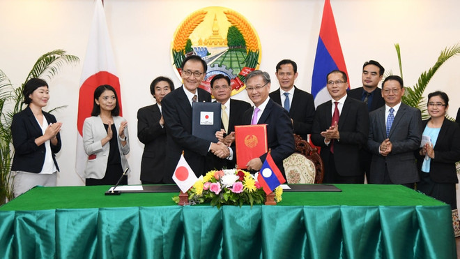 Japón ayuda a Laos en el desarrollo de recursos humanos ảnh 1 Japón ayuda a Laos en el desarrollo de recursos humanos ảnh 1