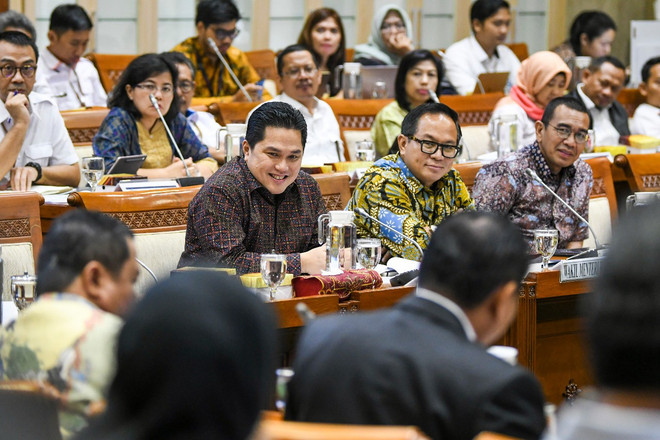Cámara de Representantes de Indonesia autoriza fondo multimillonario para apoyar a empresas estatales ảnh 1 Cámara de Representantes de Indonesia autoriza fondo multimillonario para apoyar a empresas estatales ảnh 1
