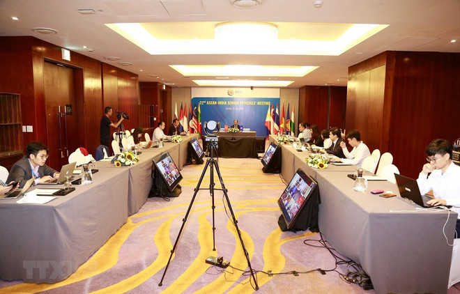 Efectúan Reunión de altos funcionarios ASEAN-India ảnh 1 Efectúan Reunión de altos funcionarios ASEAN-India ảnh 1