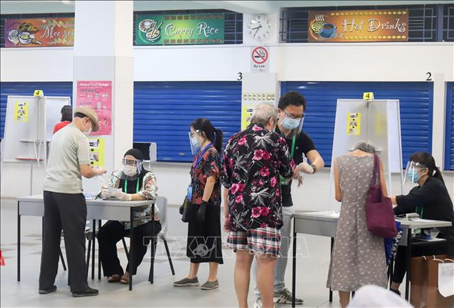 Singapur celebra elecciones parlamentarias ảnh 1 Singapur celebra elecciones parlamentarias ảnh 1