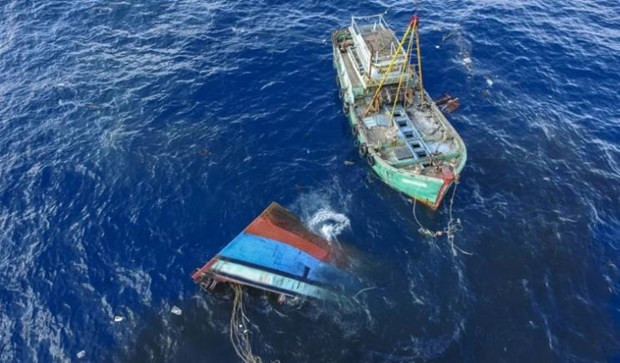Indonesia cambia políticas de manejo de barcos extranjeros detenidos por pesca ilegal ảnh 1 Indonesia cambia políticas de manejo de barcos extranjeros detenidos por pesca ilegal ảnh 1