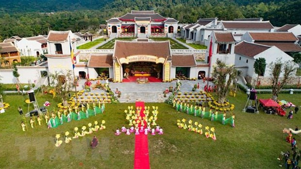 Prepara Vietnam documentos para solicitar reconocimiento de UNESCO al complejo paisajístico de Yen Tu ảnh 1 Prepara Vietnam documentos para solicitar reconocimiento de UNESCO al complejo paisajístico de Yen Tu ảnh 1