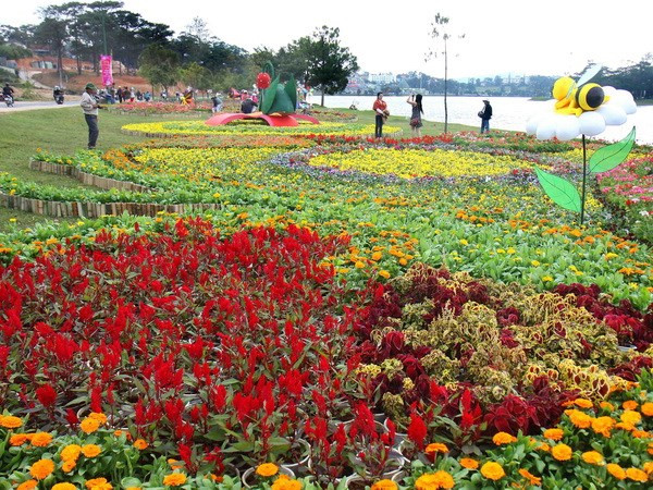 Concluyen Festival de Flores de Da Lat ảnh 1 Concluyen Festival de Flores de Da Lat ảnh 1