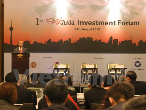 En Malasia primer foro de inversión de Asia Oriental ảnh 1 En Malasia primer foro de inversión de Asia Oriental ảnh 1